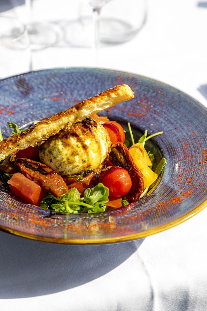 Spécialité de poisson au restaurant l'Auguste de Bonifacio, par le Chef Henry Goka